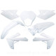 KIT CARROSSERIE  ADAPT. RIEJU 50 MRT 2009. MRT ENDURO 2009. MRT PRO 2009. MRT SM 2009 125 MARATHON -2022  (7 PIECES) BLANC