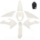 KIT CARROSSERIE  ADAPT. RIEJU 50 MRT 2022. MRT ENDURO 2022. MRT PRO 2022. MRT SM 2022 (8 PIECES) BLANC