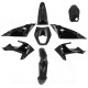 KIT CARROSSERIE  ADAPT. RIEJU 50 MRT 2022. MRT ENDURO 2022. MRT PRO 2022. MRT SM 2022 (8 PIECES) NOIR