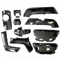 KIT CARROSSERIE ADAPT. SCOOTER NIU-N1 / NQI -SPORT / NQI-GT / NQI-GTS  NOIR BRILLANT  (10 PIECES)