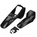 KIT CARROSSERIE ADAPT. YAMAHA PW 80 NOIR (2 PIECES)