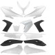 KIT CARROSSERIE ADAPT. YAMAHA TMAX 500 2008-2011 WHITE COMPETITION   (13 PIECES)