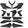 KIT CARROSSERIE ADAPT. YAMAHA TMAX 500cc 2008-2011 NOIR MAT (13 PIECES)