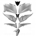KIT CARROSSERIE ADAPT. YAMAHA TMAX 530cc 2012-2014 GRIS MAT (10 PIECES)