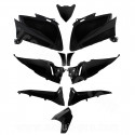 KIT CARROSSERIE ADAPT. YAMAHA TMAX 530cc 2012-2014 NOIR BRILLANT (10 PIECES)