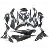 KIT CARROSSERIE ADAPT. YAMAHA XMAX 125 2018-2019  / 300 2017-2019  / 400 2018-2019 NOIR BRILLANT (15 PIECES)