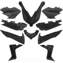 KIT CARROSSERIE ADAPT. YAMAHA XMAX  125 / 250 / 400  2014-2017 NOIR MAT (10 PIECES)