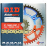 KIT CHAINE MOTO DID RIEJU 50 MRX / SMX 08 (JANTE A BATONS) - CHAINE DID 420D (B&B) X 132 MAILLONS.RJ 11X52   ACIER