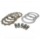 KIT EMBRAYAGE MOTO MALOSSI  ADAPT. DERBI 50 SENDA. GPR / GILERA 50 SMT. RCR  EURO 2 / 3 /4 ( 5216539 )