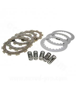 KIT EMBRAYAGE MOTO MALOSSI  ADAPT. DERBI 50 SENDA. GPR / GILERA 50 SMT. RCR  EURO 2 / 3 /4 ( 5216539 )