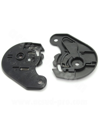 KIT FIXATION ECRAN POUR CASQUE INTEGRAL TYTAN ROAD RIDER (la paire)