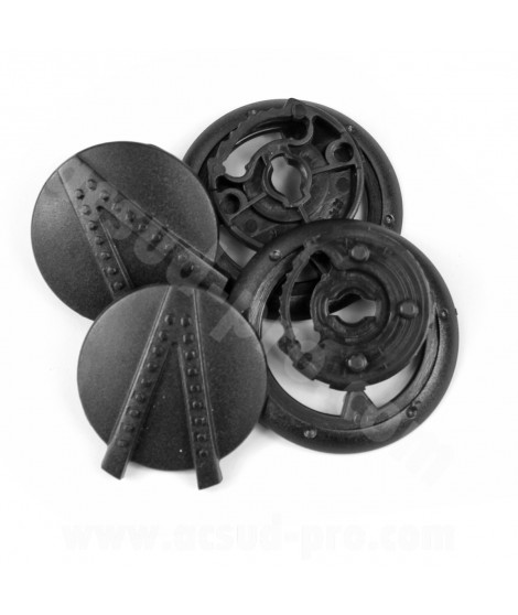 KIT FIXATION VISIERE CASQUE 1/2 JET ALT-1 URBAN