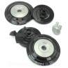 KIT PLATINE FIXATION VISIERE CASQUE VINTAGE THE LEGEND