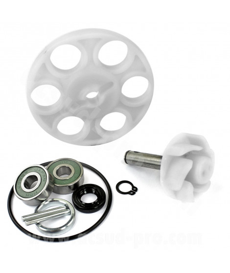 KIT REPARATION POMPE A EAU SCOOTER ADAPT. YAMAHA AEROX / MBK NITRO / APRILIA SR LC 50CC (10 PIECES)