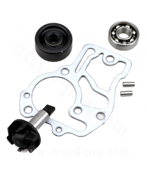KIT REPARATION POMPE A EAU SCOOTER ADAPT. YAMAHA OVETTO / NEOS / BOOSTER X / AEROX / NITRO 4 TEMPS