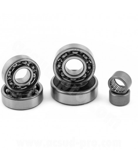 KIT ROULEMENTS BOITE DE VITESSE MOTO ADAPT. MOTEUR MINARELLI AM6