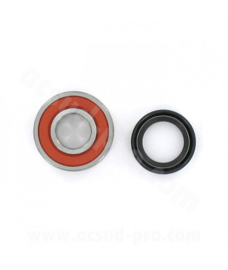 KIT ROULEMENTS DE ROUE ARRIERE + JOINT SPI  ADAPT. MBK 50 BOOSTER  / YAMAHA 50 BWS  ( 6203-2RS TPI )
