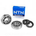 KIT ROULEMENTS NTN (6204 JR2 C4) + JOINTS SPI VITON ADAPT. DERBI SENDA / GPR / GILERA 50 SMT / RCR (MOTEUR EURO 2 / EURO 3)