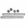 KIT SANGLES COOCASE WIZARD V36 LITRES NOIR