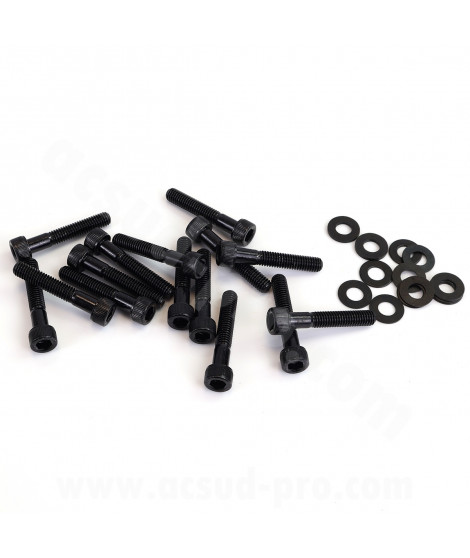 KIT VIS BTR CARTER DE KICK ADAPT. PIAGGIO TYPHOON (COULEUR NOIR)