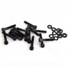 KIT VIS BTR CARTER DE KICK ADAPT. PIAGGIO TYPHOON (COULEUR NOIR)