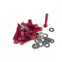 KIT VIS BTR CARTER DE KICK ADAPT. PIAGGIO TYPHOON ( COULEUR ROUGE )