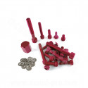 KIT VIS DECO ADAPT. MBK 50 BOOSTER 2004/YAMAHA 50 BWS 2004 ROUGE