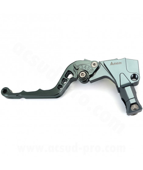 LEVIER DE FREIN ARRIERE CNC COMPLET OPM UNIVERSEL GAUCHE (POUR CABLE DE FREIN ARRIERE)