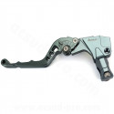 LEVIER DE FREIN ARRIERE CNC COMPLET OPM UNIVERSEL GAUCHE (POUR CABLE DE FREIN ARRIERE)
