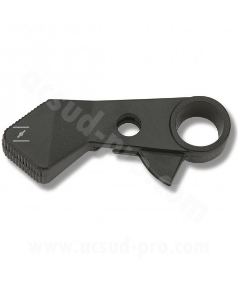 LEVIER DE STARTER DOMINO ADAPT. MBK 50 BOOSTER / YAMAHA 50 BWS / DERBI SENDA / SHERCO / RIEJU / PEUGEOT  NOIR