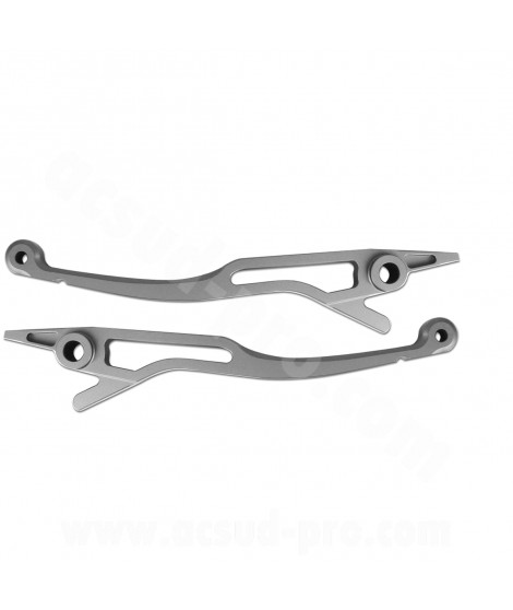 LEVIER MAXISCOOTER ALU CNC ADAPT. YAMAHA MAJESTY 400 / TMAX 500cc 2001-07 METAL FROID (LA PAIRE)