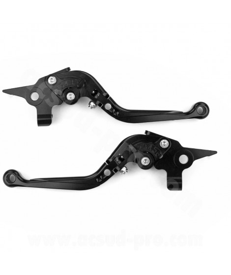 LEVIER MAXISCOOTER ALU CNC RB MAX ADAPT. YAMAHA TMAX 500 / 530 / 560 2008  (LA PAIRE)
