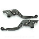 LEVIER MAXISCOOTER ALU CNC RB MAX ADAPT. YAMAHA TMAX 530 NOIR (LA PAIRE)