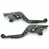 LEVIER MAXISCOOTER ALU CNC RB MAX ADAPT. YAMAHA TMAX 530 NOIR (LA PAIRE)