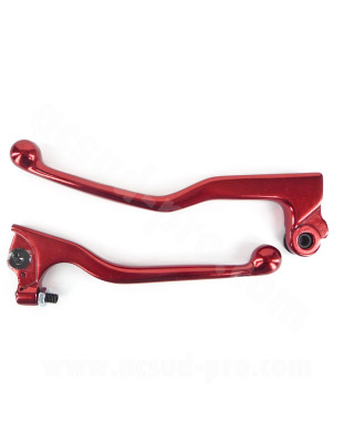 LEVIER MOTO ADAPT. X-LIMIT 2003 / DT ROUGE (LA PAIRE)