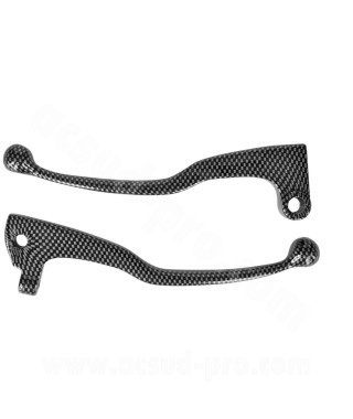LEVIER MOTO ADAPT. X POWER / TZR50 96-03 IMIT CARBONE (LA PAIRE)