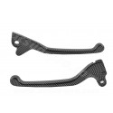 LEVIER SCOOTER ADAPT. GILERA RUNNER (SIMPLE DISQUE) IMIT CARBONE (LA PAIRE)