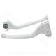 LEVIER SCOOTER ADAPT. MBK MACH G / YAMAHA JOG BLANC (LA PAIRE) (OEM : 5RW-H3922-00 + 5JH-H3912-00)