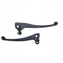 LEVIER SCOOTER ADAPT. YAMAHA SPIRIT IMIT CARBONE (LA PAIRE) (OEM : 4KH-H3912-00 + 4VV-H3922-00)