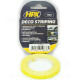 LISERET DE JANTE 10m x 6mm JAUNE