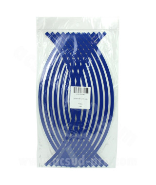 LISERET REFLECHISSANT JANTE BLEU 17"