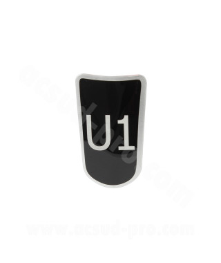 _LOGO CAPOT AVANT CONTROLEUR TROTTINETTE UKAYE (numéro 45 sur éclaté)