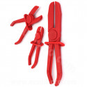 LOT 3 PINCES A DURITE  UNIVERSEL (15-18-25CM)