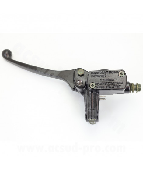 MAITRE CYLINDRE DE FREIN ARRIERE COMPLET + SUPPORT DE RETROVISEUR Ø8MM  OPM UNIVERSEL GAUCHE