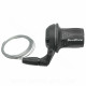 MANETTE DE DERAILLEUR DROITE 5V. POIGNEE TOURNANTE SUNRACE SHIFTER - COMPATIBLE SHIMANO / SRAM