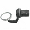 MANETTE DE DERAILLEUR DROITE 5V. POIGNEE TOURNANTE SUNRACE SHIFTER - COMPATIBLE SHIMANO / SRAM