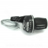 MANETTE DE DERAILLEUR DROITE 6V. POIGNEE TOURNANTE SRAM MRX - COMPATIBLE SHIMANO