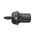 MANETTE DE DERAILLEUR DROITE 6V. POIGNEE TOURNANTE SUNRACE SHIFTER - COMPATIBLE SHIMANO / SRAM