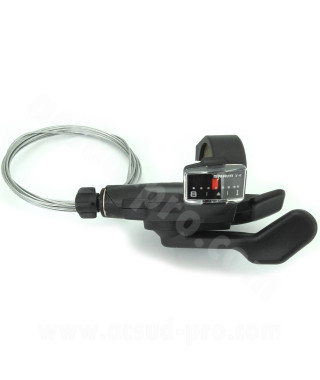 MANETTE DE DERAILLEUR DROITE 8V. PUSH-PULL SRAM RAPID. X4