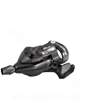MANETTE DE DERAILLEUR DROITE 8V. PUSH-PULL TRIGGER SUNRACE